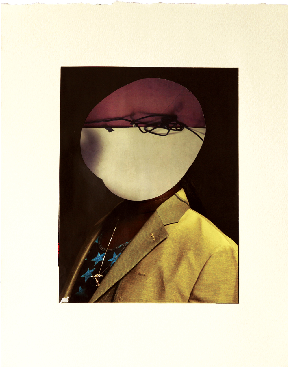 Untitled 2011 collage on pape 318mm x 410mm